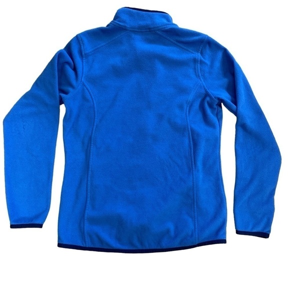 L.L. Bean Women’s Blue Fleece Zip Uo Jacket XS - Picture 6 of 10